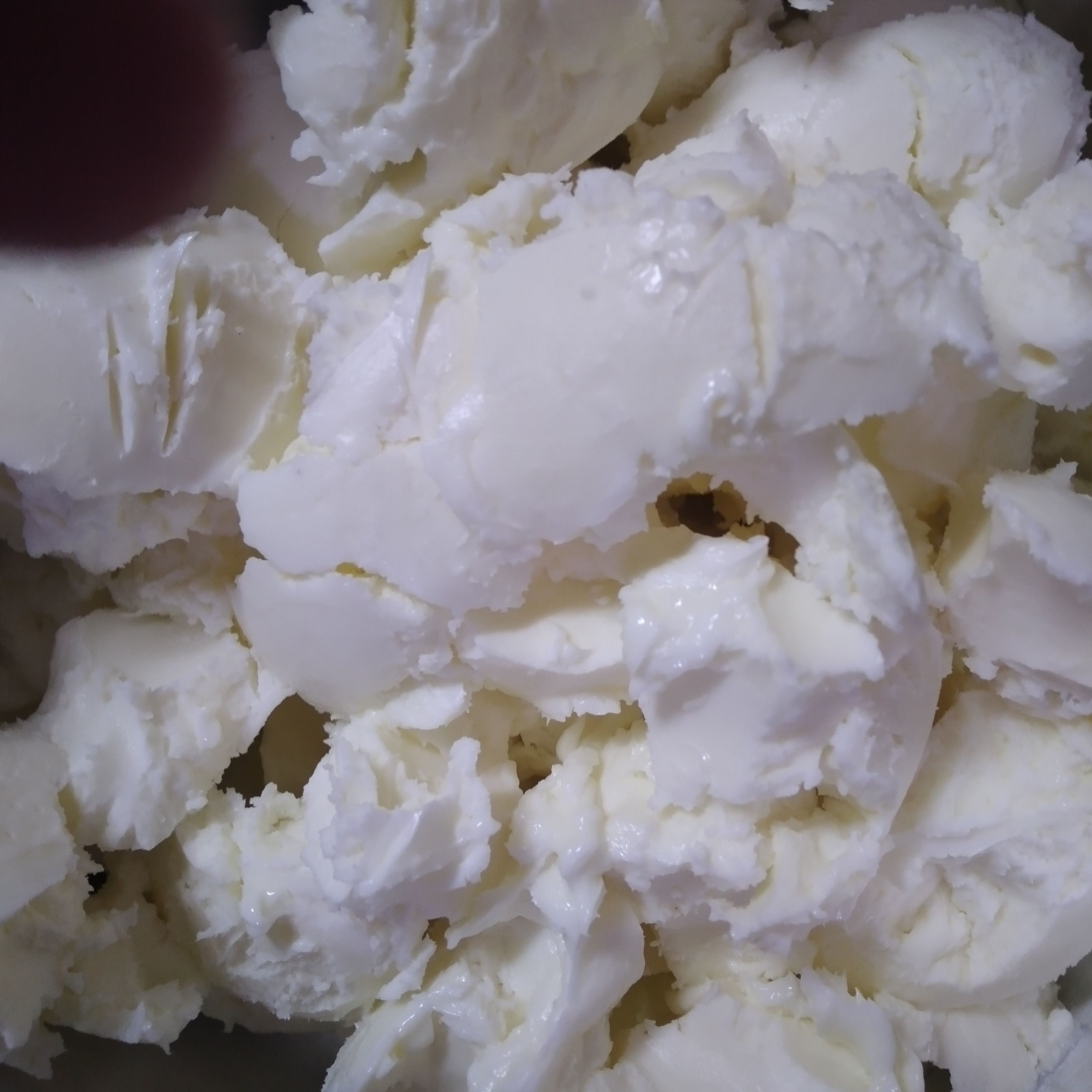 زبدة غنم ماعز طازجه