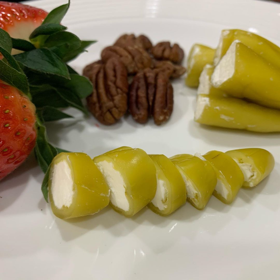جديدنا فلفل حار محشي لبنه