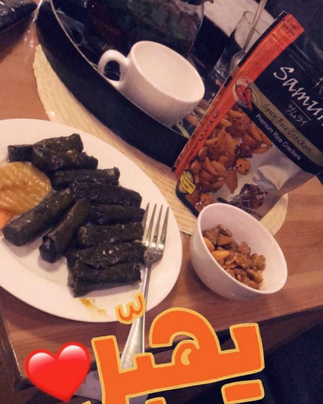 تصوير زبونتنا مروقه ع الورق عنب بالعافيه عليها ♥️