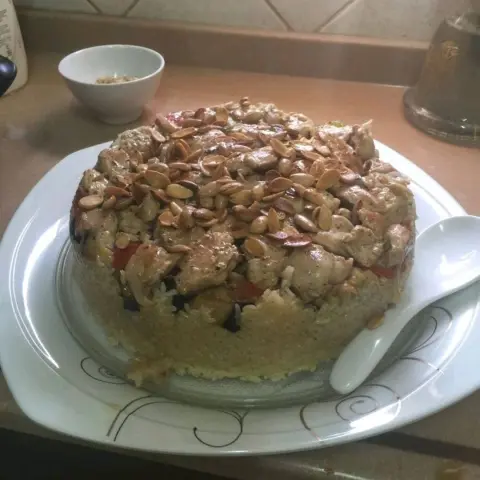 مقلوبة دجاج
