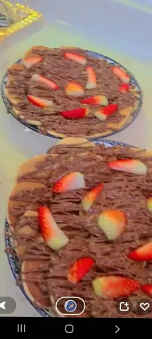 بان كيك بالنوتيلا واللوتس