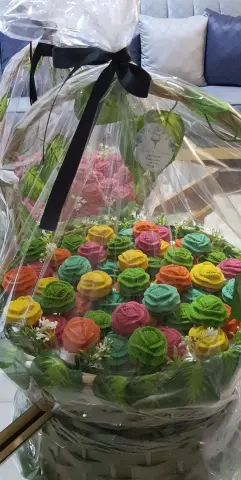 سلة معمول التمر للعيد