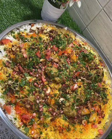 برياني دجاج سبايسي وعادي لذيييييذ