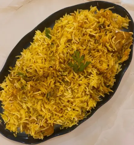 برياني بقطع الدجاج
