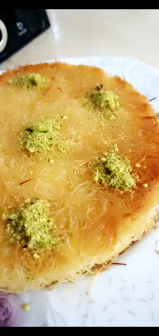 كنافة الحشوة اختياري قشطة او جبنة