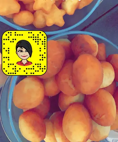 القيمات محشية بجبن