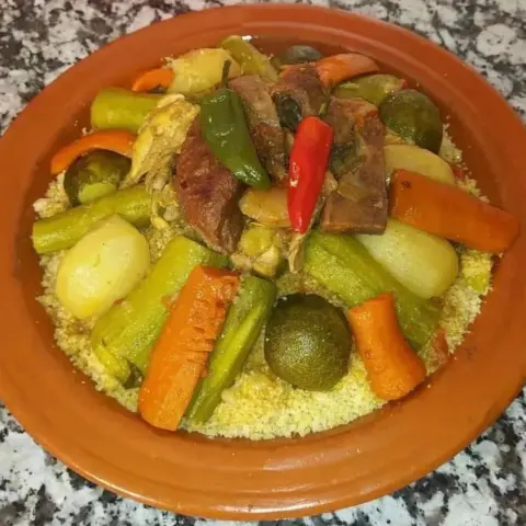 كسكس باللحم