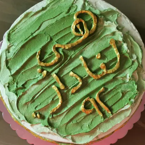 كيكة اليوم الوطني بنكهه الفانيلا