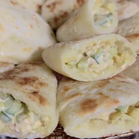 فطائر دجاج وخضار