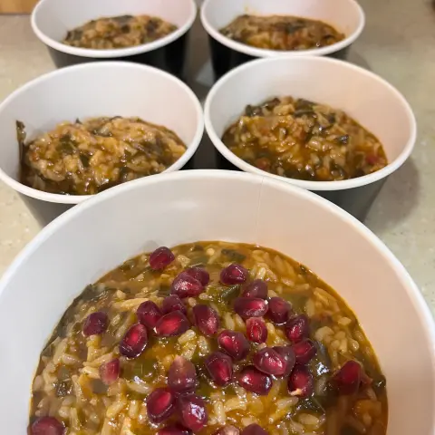 فتة ورق العنب حجمين 🍃