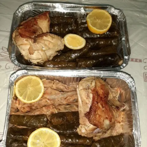 وجبه محشي مع ربع فرخه الوجبه 17 ريال