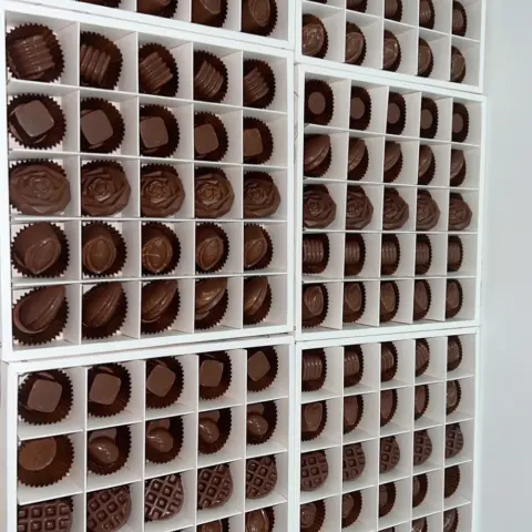 شكلاته بلجيكيه فاخره بحشوات متنوعه وبسعر مناسب للجميع ..