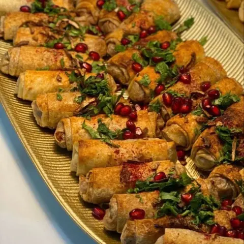 المسخن بالدجاج وصوص الرمان 🤩