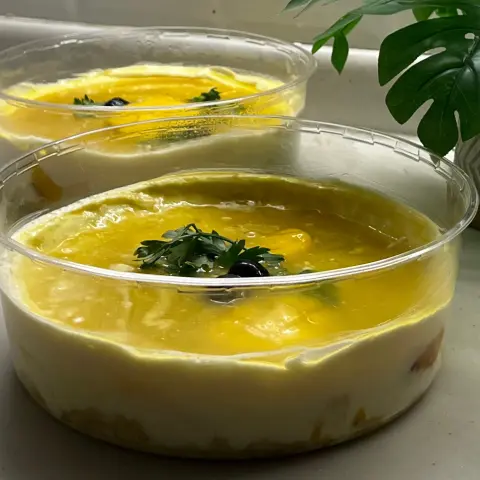 ترايفل المانجو غزلان بارد ولذيذ 🤤