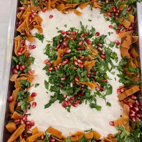 فتة ورق عنب