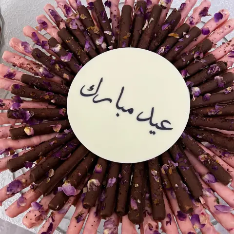أصابع الويفر بالشكولاتة