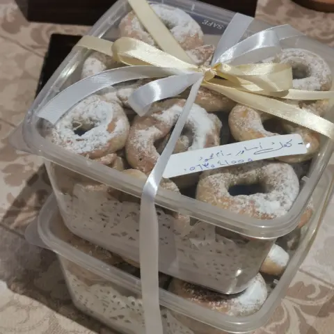كعك اساور بالسكر