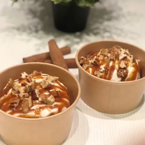 بوكس السينامون للحبة بالصوص والبيكان