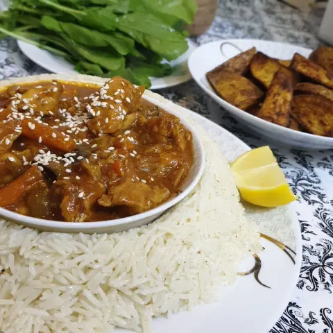 ر ز مع ايدام صيني