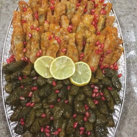 فتة ورق عنب وملفوف