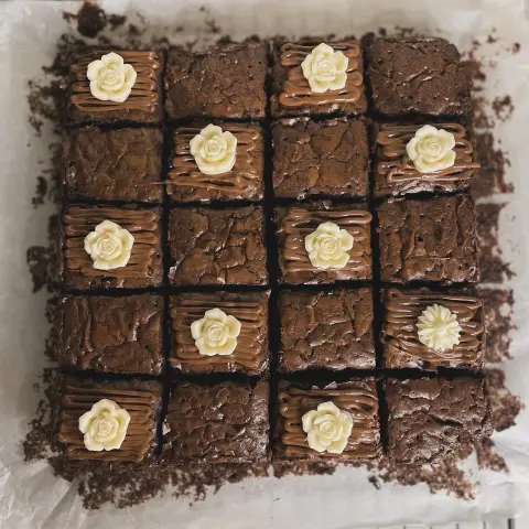 براونيز 20 قطعة مع اضافة نوتيلا