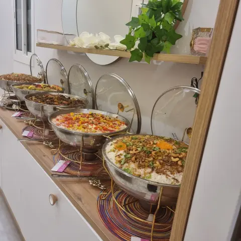 بوفيه متنوع 25 شخص