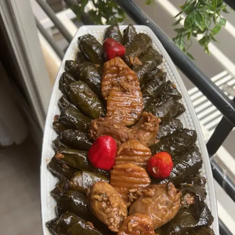 محشي ورق عنب وبصل
