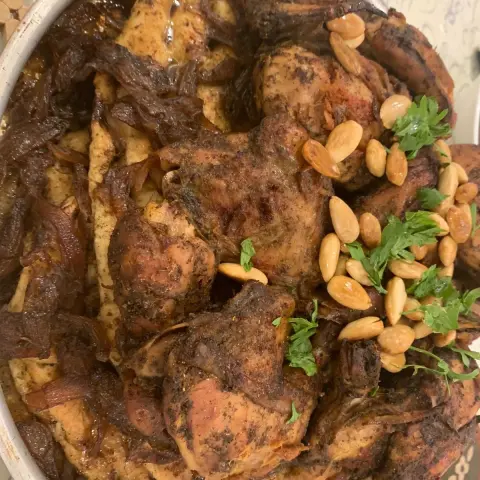 مسخن بالدجاج