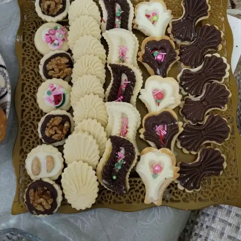 صابليه بالشوكولاته والفانيلا