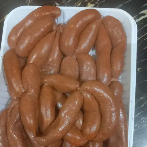 سجق بقري طازج