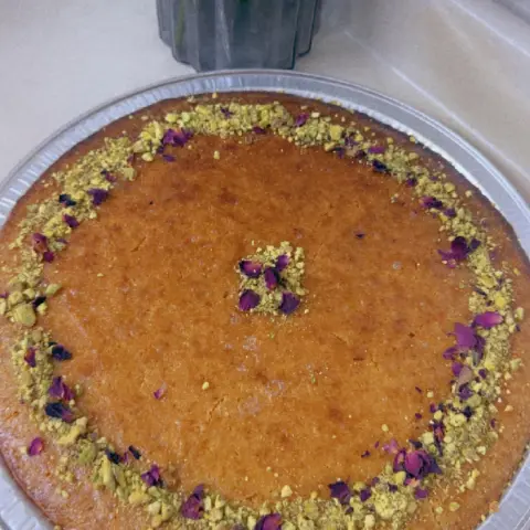بسبوسه بالفستق