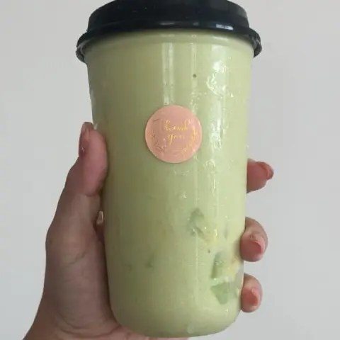 Avocado milk shake