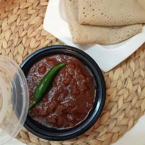 صحن زقني اللحم