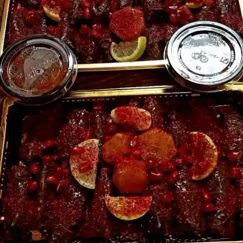 ورق عنب حامض وصوص سبايسي