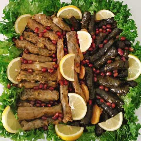 ورق عنب وملفوف