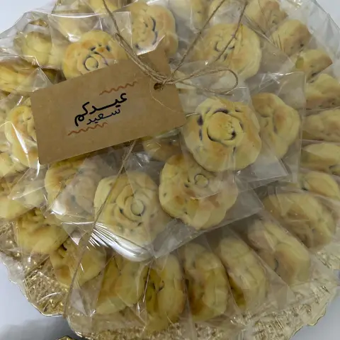 طلب زبونه للعيد معمول هش ولذيذ