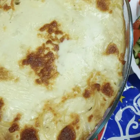 معكرونه بالباشمل