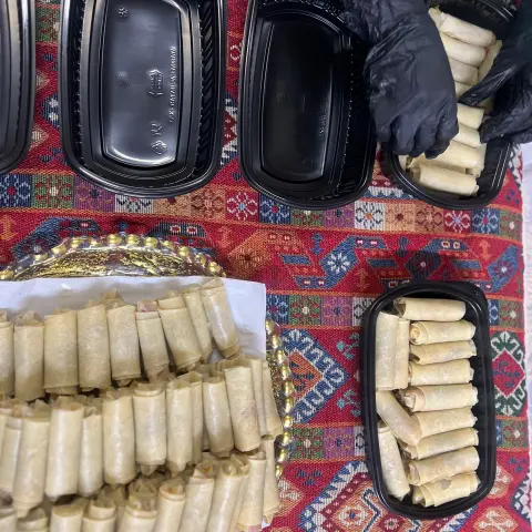 شاورما دجاج ٢٥ حبه ب٥٠ ريال