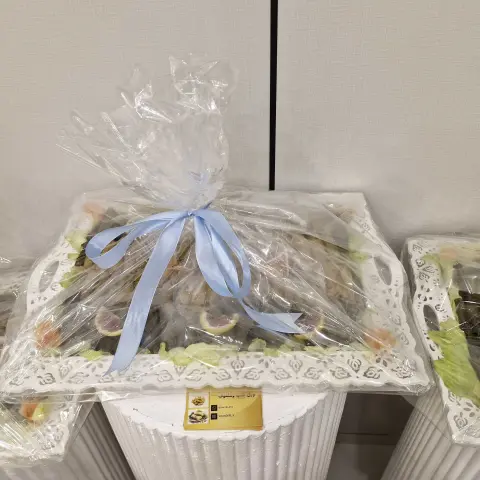 مستعدين لجميع مناسباتكم صحن مشكل ورق عنب وملفوف
