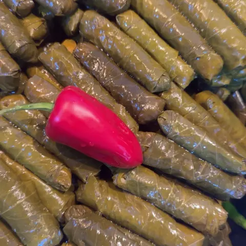 ورق عنب حامض وناطع تحبونه سبايسى او بارد