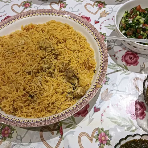 كبسه بالدجاج