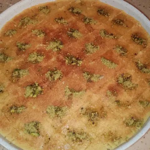 معمول مد بالقشطة