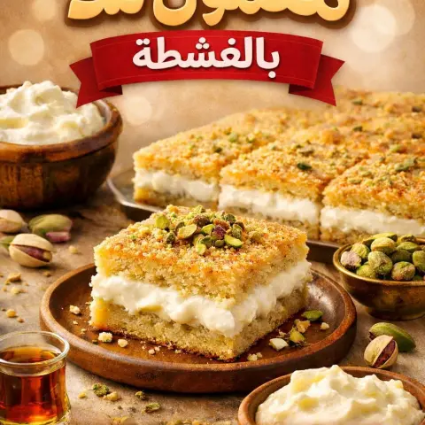 معمول مد بالقشطة لذيييييييييييذ