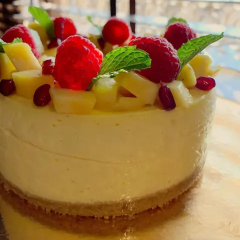#تشيز_المانجو #mango_cheesecake