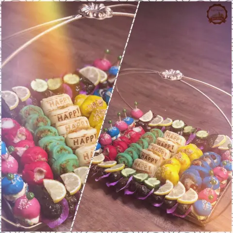 حشوات متنوعة بألوان تزيد عيدكم بهجة . . . 180SR ✨