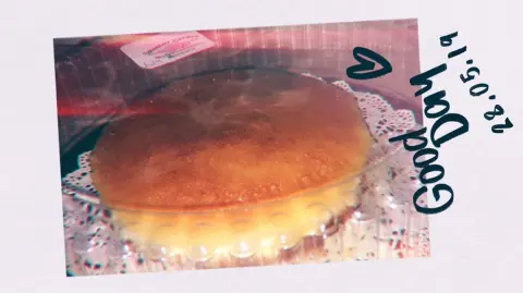 #بسبوسة_محشية_بالقشطة ، #اسر_منتجة_جده الحجم الصغير