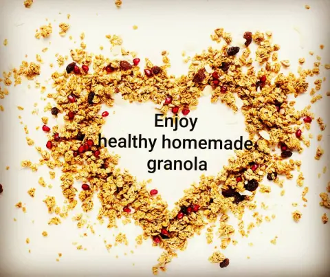 My healthy homemade granola #جرانولا #جرانولا_صنع_منزلي #صحي #جرانولا_صحيه #رشاقه #دايت #سناك #حميه #فطور #سعرات_حراريه #دايت_سنتر #طعام_صحي #قرانولا #جرانولا_صحي #مكسرات #فطيرة_تفاح #سحور_صحي #دايت_صحي #وصفات_صحيه #بدائل_صحيه #كرامبل_التفاح #زبادي #healthy_food #granola #homemad #diet #healthy_meal #healthy_diet #snack #diet_centre.