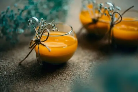 Mango pudding