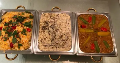 مرقوق، مكرونه بالكريمه والفطر، برياني دجاج #سدو