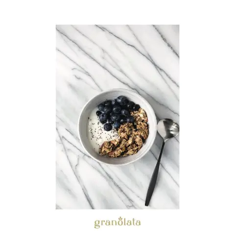 Made with love & Totally addictive !! Coffee Flavoured Granola made with lavazza coffe &almond جرانولا بنكهة القهوة و اللوز #granola#homemade_granola#coffee#lavazzacoffee